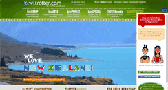 Desktop Screenshot of kiwitrotter.com